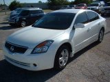 2007 Winter Frost Pearl Nissan Altima 2.5 S #18704023