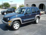 2006 Midnight Blue Pearl Jeep Liberty Sport #18696688