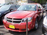2008 Inferno Red Crystal Pearl Dodge Avenger R/T #18752438