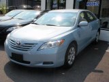 2009 Sky Blue Pearl Toyota Camry LE #18752411