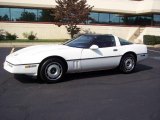 1985 Chevrolet Corvette White