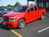 Victory Red Chevrolet Colorado in 2006