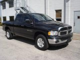 2005 Black Dodge Ram 1500 SLT Quad Cab 4x4 #18797693