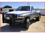 1996 Stone White Dodge Ram 3500 Laramie Regular Cab Dually 4x4 #18790710