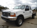 2000 Oxford White Ford F250 Super Duty XL Extended Cab 4x4 Chassis #18784997