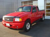 2002 Bright Red Ford Ranger Edge SuperCab 4x4 #18783396