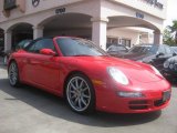 2006 Guards Red Porsche 911 Carrera S Cabriolet #18786340