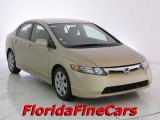 2007 Borrego Beige Metallic Honda Civic LX Sedan #18784392