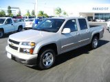 2010 Silver Birch Metallic Chevrolet Colorado LT Crew Cab #18857200