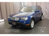 2007 Montego Blue Metallic BMW X3 3.0si #18842174