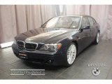 2007 Monaco Blue Metallic BMW 7 Series 750Li Sedan #18842172