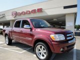 2006 Salsa Red Pearl Toyota Tundra SR5 Double Cab 4x4 #18857178