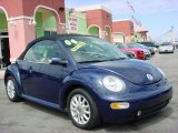 2004 Galactic Blue Metallic Volkswagen New Beetle GLS Convertible #18916887