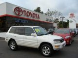 Natural White Toyota RAV4 in 2000