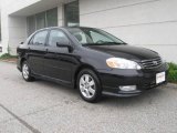 2003 Black Sand Pearl Toyota Corolla S #18915302