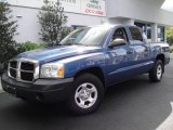 2005 Atlantic Blue Pearl Dodge Dakota ST Quad Cab 4x4 #18904532