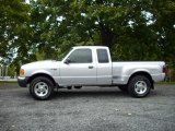 2001 Silver Frost Metallic Ford Ranger XLT SuperCab 4x4 #18912747