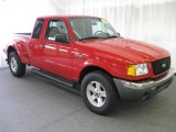 2003 Bright Red Ford Ranger XLT SuperCab 4x4 #18913007