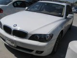 2007 Alpine White BMW 7 Series 750i Sedan #18917278