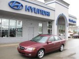 2007 Dark Cherry Red Hyundai Sonata Limited V6 #18910014