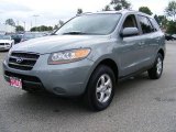 2007 Silver Blue Hyundai Santa Fe GLS #18911172