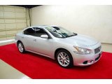 2009 Radiant Silver Metallic Nissan Maxima 3.5 S #18910477