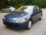 Harvard Blue Pearl Honda Civic in 1992