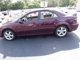 2007 Dark Cherry Mica Mazda MAZDA6 i Sport Sedan #18985608