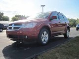 2010 Inferno Red Crystal Pearl Coat Dodge Journey SXT #19011402