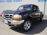 1999 Black Clearcoat Ford Ranger XLT Extended Cab 4x4 #18999704