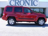 2010 Inferno Red Crystal Pearl Jeep Liberty Sport #19003556