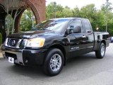 2008 Galaxy Black Nissan Titan SE King Cab #19008107