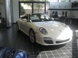 2010 Cream White Porsche 911 Carrera 4S Cabriolet #19011002