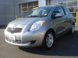 2008 Meteorite Metallic Toyota Yaris 3 Door Liftback #18998076