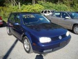 1999 Indigo Blue Pearl Volkswagen Golf GLS 4 Door #19002728