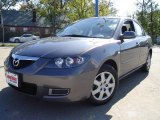 2008 Galaxy Gray Mica Mazda MAZDA3 i Sport Sedan #18999709