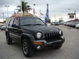 Black Clearcoat Jeep Liberty in 2004
