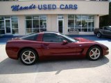 2003 50th Anniversary Red Chevrolet Corvette Coupe #19079344