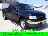 2002 Black Ford F150 XLT SuperCab #19078359