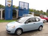 2007 Ice Blue Hyundai Accent GS Coupe #19072429