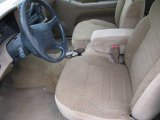1996 Chevrolet S10 LS Extended Cab 4x4 Beige Interior
