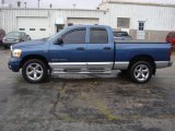 2006 Atlantic Blue Pearl Dodge Ram 1500 Laramie Quad Cab 4x4 #19086813