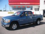 2006 Atlantic Blue Pearl Dodge Ram 1500 SLT Quad Cab 4x4 #19071348