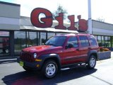 2007 Inferno Red Crystal Pearl Jeep Liberty Sport 4x4 #19074112