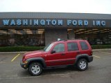 2007 Inferno Red Crystal Pearl Jeep Liberty Sport 4x4 #19079767