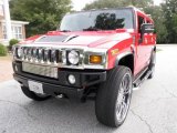 2004 Victory Red Hummer H2 SUV #19151213