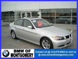 2008 Titanium Silver Metallic BMW 3 Series 328i Sedan #19153628