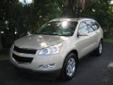 2010 Gold Mist Metallic Chevrolet Traverse LT #19211203