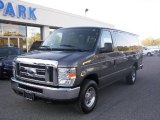 2009 Sterling Grey Metallic Ford E Series Van E350 Super Duty XLT Extended Passenger #19215971