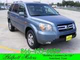 2007 Steel Blue Metallic Honda Pilot EX-L #19217476